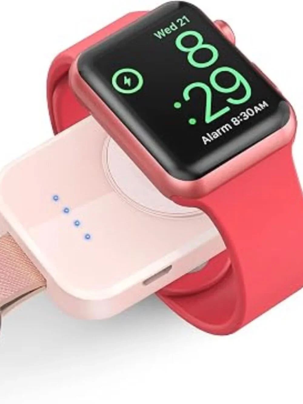 iVALUX Portable Wireless Charger for Apple Watch Travel Keychain Power Bank